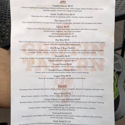Menu photo 6 The Griffin Tavern Denver, CO