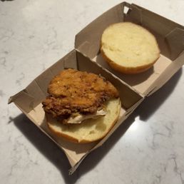 This is what I saw when I opened my take out box.