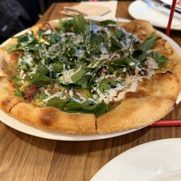 Lamb Pizza with extras! Lamb Pizza with extras!