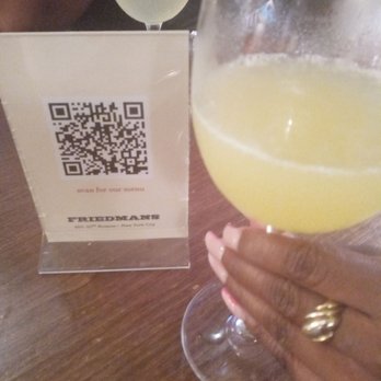 Friedman's - Mimosas plus menu - Breakfast & Brunch Near Me - New York, New York Friedman's - Mimosas plus menu - Breakfast & Brunch Near Me - New York, New York