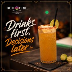Roti Grill - Start with a Sip at Roti Grill, Knox!
Cool down with your favorite refreshing drinks, then explore a menu bursting with bold flavors.
