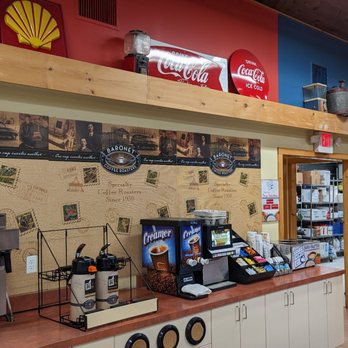 Shell - the inside of a coffee shop - Convenience Stores Near Me - Goshen, Connecticut