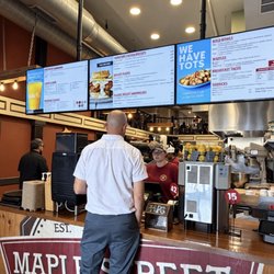Maple Street Biscuit Company - Savannah - Interior (menu)