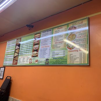 LA Traviata Pizzeria - Extensive menu for a small shop - Pizza Near Me - New York, New York LA Traviata Pizzeria - Extensive menu for a small shop - Pizza Near Me - New York, New York