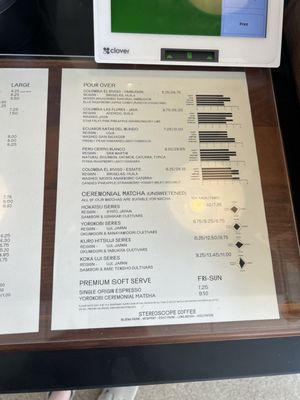 Menu photo 4 Stereoscope Coffee Company Buena Park, CA Menu photo 4 Stereoscope Coffee Company Buena Park, CA
