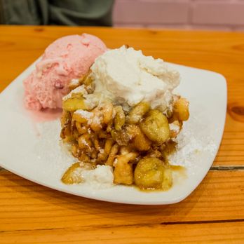 Endless Summer Sweets - Caramelized banana funnel cake - Desserts Near Me - Berkeley, California