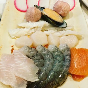 Shabu Restaurant - Seafood Platter Combo - Japanese Near Me - Quincy, Massachusetts