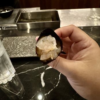 Sendo - Whitefish Handroll with Shiso - Sushi Bars Near Me - New York, New York Sendo - Whitefish Handroll with Shiso - Sushi Bars Near Me - New York, New York