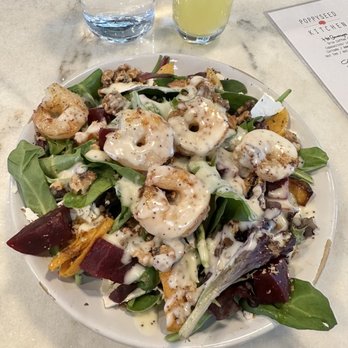Poppyseed Kitchen - Poppyseed Salad with shrimp - Breakfast & Brunch Near Me - Fort Mill, South Carolina Poppyseed Kitchen - Poppyseed Salad with shrimp - Breakfast & Brunch Near Me - Fort Mill, South Carolina