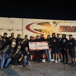 Winner circle picture