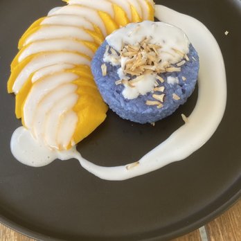 Hanuman Thai Eatery - Mango sticky rice - Thai Near Me - Costa Mesa, California