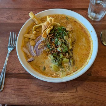 Thai Home Kitchen - The Khao Soi Gai was phenomenal! - Salad Near Me - Corvallis, Oregon Thai Home Kitchen - The Khao Soi Gai was phenomenal! - Salad Near Me - Corvallis, Oregon