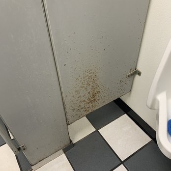 Schoop's Hamburgers - Bathroom divider needs replacing - Burgers Near Me - Saint John, Indiana
