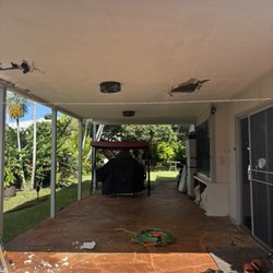 Aloha decking and fencing - Water damage from the Kona low