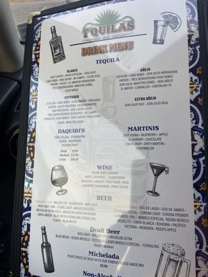 Menu photo 7 Tquilas Bar and Grill Zachary, LA