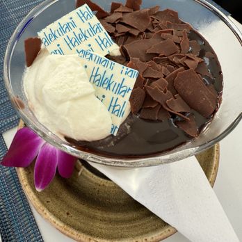House Without A Key - Chocolate flan. - Seafood Near Me - Honolulu, Hawaii