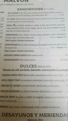 Menu photo 4 Malvón Buenos Aires, C