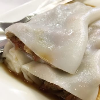 Kingdom Chinese Restaurant - Pork Chee Cheong Fun, slightly thicker noodles, lots of pork, tastes good. - Chinese Near Me - Adelaide, SA