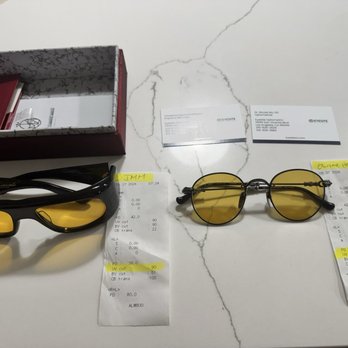 Eyesite Optometric Group - On-site lensometer readings for Jacques Marie Mage "Benson" sunglasses (left) and Chrome Hearts Bubba-A sunglasses (right) - Optometrists Near Me - Los Angeles, California Eyesite Optometric Group - On-site lensometer readings for Jacques Marie Mage "Benson" sunglasses (left) and Chrome Hearts Bubba-A sunglasses (right) - Optometrists Near Me - Los Angeles, California