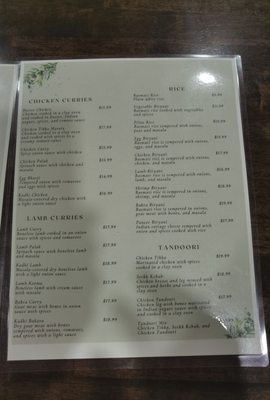 Menu photo 3 Sanjha Indian Cuisine Santo, TX Menu photo 3 Sanjha Indian Cuisine Santo, TX