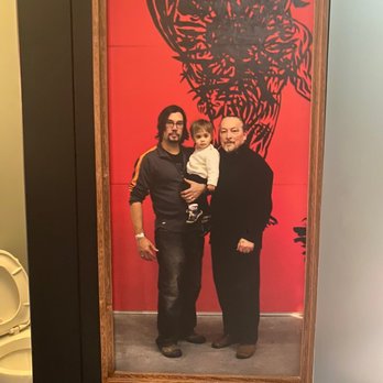 Andaz 5th Avenue - This is the door with this picture... when you close the door this is what's facing while you're on the toilet - Hotels Near Me - New York, New York Andaz 5th Avenue - This is the door with this picture... when you close the door this is what's facing while you're on the toilet - Hotels Near Me - New York, New York