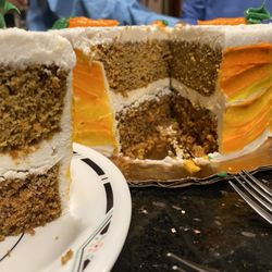 Rumi's Passion - Dry, and sickeningly sweet carrot cake.