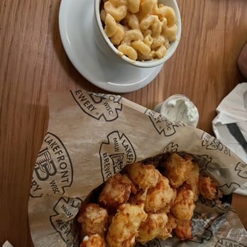 Lakefront Brewery - The cheese curds and Mac n cheese - Breweries Near Me - Milwaukee, Wisconsin