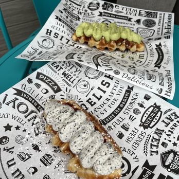 The Mugs - Black Sesame Croffle, Matcha Croffle - Coffee & Tea Near Me - Irvine, California The Mugs - Black Sesame Croffle, Matcha Croffle - Coffee & Tea Near Me - Irvine, California