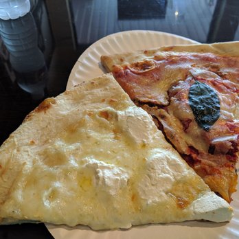 Fratelli's Pizza and Cafe - White slice Eggplant slice - Pizza Near Me - Wesley Chapel, Florida Fratelli's Pizza and Cafe - White slice Eggplant slice - Pizza Near Me - Wesley Chapel, Florida