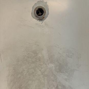 TrueFinish Bathtub Refinishing - Before: Damaged refinishing from a DIFFERENT provider. - Refinishing Services Near Me - Pasadena, California TrueFinish Bathtub Refinishing - Before: Damaged refinishing from a DIFFERENT provider. - Refinishing Services Near Me - Pasadena, California
