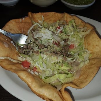 Plaza Del Sol - Beef taco salad - Mexican Near Me - Wilkesboro, North Carolina Plaza Del Sol - Beef taco salad - Mexican Near Me - Wilkesboro, North Carolina
