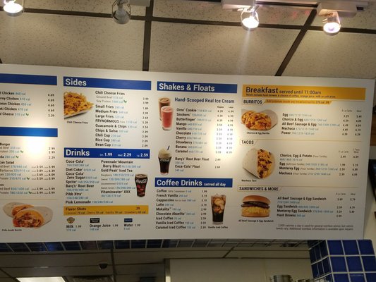 Menu photo 2 Baker's Drive-Thru Ontario, CA Menu photo 2 Baker's Drive-Thru Ontario, CA