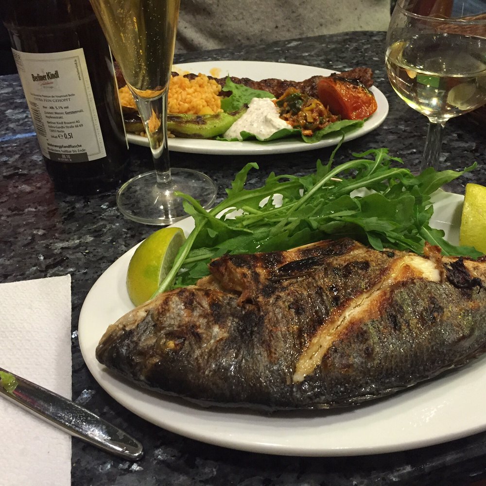 Grilled fish