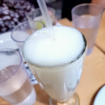 Empanada Mama - Hell's Kitchen - Batido de Guanabana con agua. i.e. soursop shake with water. Tasty - Latin American Near Me - New York, New York Empanada Mama - Hell's Kitchen - Batido de Guanabana con agua. i.e. soursop shake with water. Tasty - Latin American Near Me - New York, New York