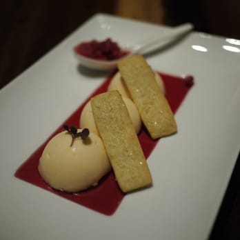 Morimoto Napa - Ume and Shortbread Dessert - Japanese Near Me - Napa, California