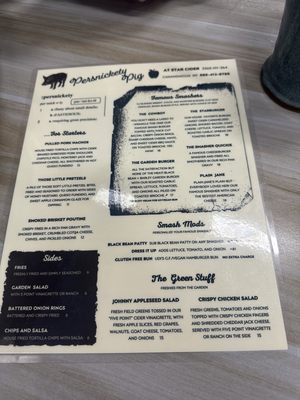 Menu photo 2 Persnickety Pig Canandaigua, NY
