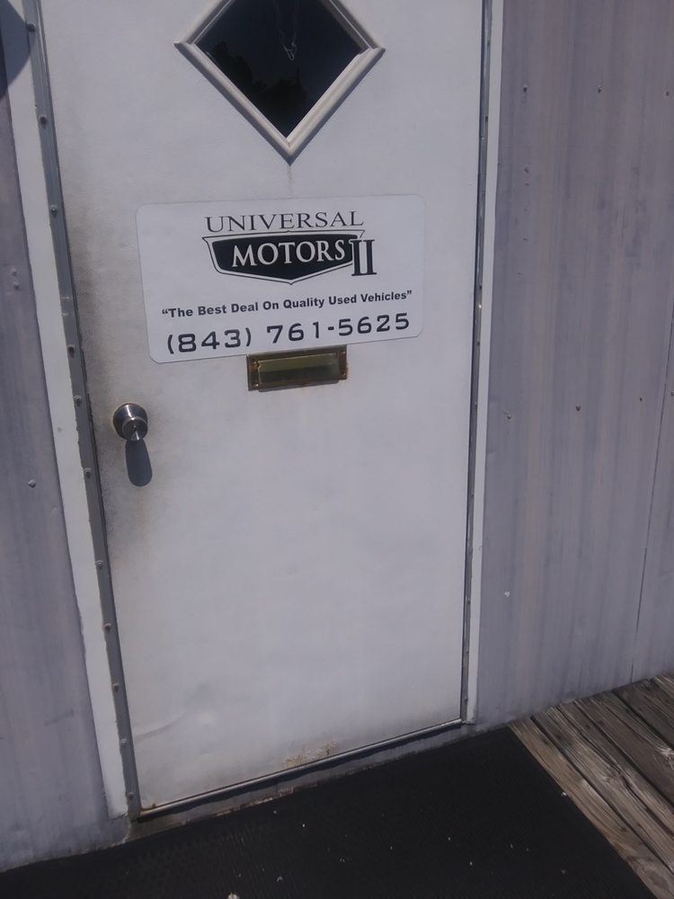UNIVERSAL MOTORS Updated August 2024 1703 S Live Oak Dr, Moncks