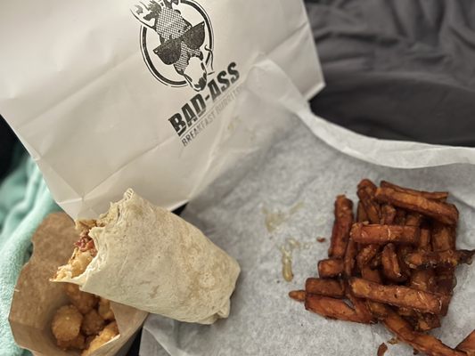 Bad-Ass Breakfast Burritos by null