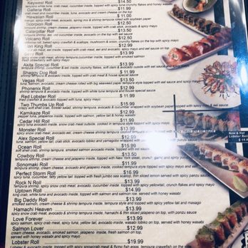 Akita Hibachi Sushi - Menu - Japanese Near Me - Cedar Hill, Texas Akita Hibachi Sushi - Menu - Japanese Near Me - Cedar Hill, Texas