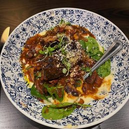 Fried Wide Noodle Short Rib