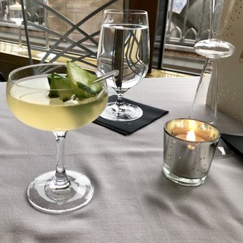 Bar SixtyFive - Cucumber Champagne Cocktail - Cocktail Bars Near Me - New York, New York
