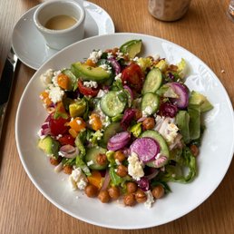 Chopped salad in the Garden Restaurant at the Barnes Foundation Chopped salad in the Garden Restaurant at the Barnes Foundation