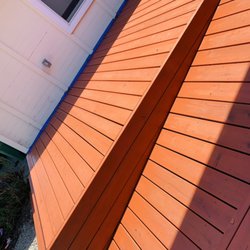 Mynor's Landscaping and Hardscaping - Deck painted, San Rafael, CA.