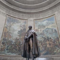George Rogers Clark National Historical Park - Inside the monument (monument is not wheelchair friendly at the entrance)