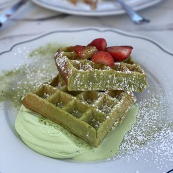 Sweet Maple - Matcha Moffle - Breakfast & Brunch Near Me - Cupertino, California Sweet Maple - Matcha Moffle - Breakfast & Brunch Near Me - Cupertino, California