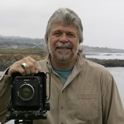 Visions of Nature Gallery Fine Arts Photography - Out on the coast with my 4x5 camera.