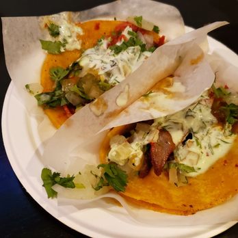 Taco Y Taco - Al Pastor street tacos with no pineapple - Mexican Near Me - Henderson, Nevada
