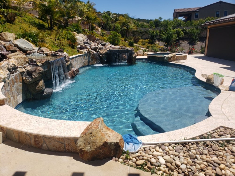 Slide of Schafer's Pool Service