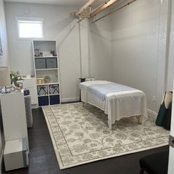 Starlight Ashiatsu & Massage - The latest treatment room and new Ashiatsu bars! About 90% set up in this picture.