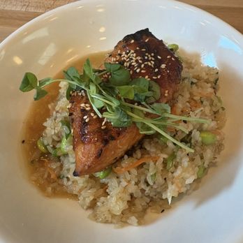 1983 - Salmon on a bed of rice with an oriental sauce very Season perfectly well put together delicious - Venues & Event Spaces Near Me - Tampa, Florida 1983 - Salmon on a bed of rice with an oriental sauce very Season perfectly well put together delicious - Venues & Event Spaces Near Me - Tampa, Florida